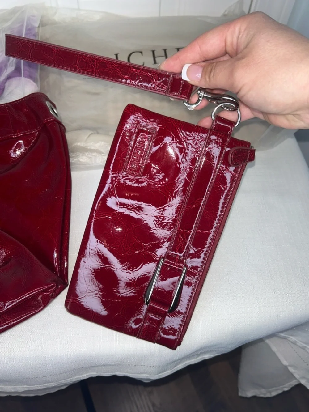Miche Interchangeable bag Covers with Matching Wristlet Set of 4 - Picture 2 of 13